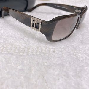 Tommy Bahama Havana Horn Sunglasses TB102SA